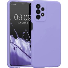 Newface Samsung Galaxy A23 4g Kılıf First Silikon - Lila