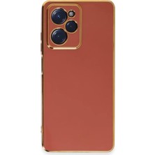 Newface Xiaomi Poco X5 Pro 5g Kılıf Volet Silikon - Kırmızı