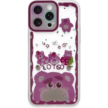 Newface Apple iPhone 14 Pro Kılıf Sweet Desenli Silikon Kapak - Pembe