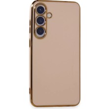 Newface Samsung Galaxy S24 Plus Kılıf Volet Silikon - Pembe