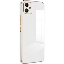 Newface Samsung Galaxy A05 Kılıf Volet Silikon - Beyaz