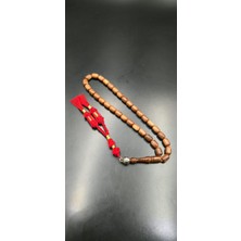 Onurlu Tesbihane Havşa Delim Örgü Püsküllü Kuka Tespih – 8X12 mm