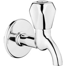 Fantastik Store A41585 Kısa Klasik Açma Kapama Musluk, Krom