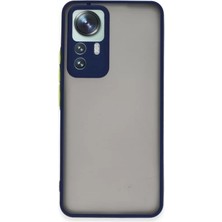 Newface Xiaomi Mi 12T Pro Kılıf Montreal Silikon Kapak - Lacivert