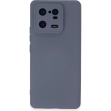 Newface Xiaomi Mi 13 Pro Kılıf Nano Içi Kadife Silikon - Gri