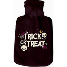 Fantastik Store Arkadaşa Hediye Halloween Tasarımlı Sıcak Su Torbası - Tasarım Kılıflı Termofor - El Ayak Isıtıcı