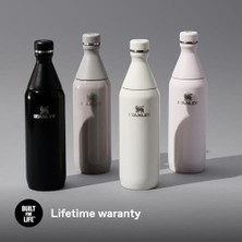 Fantastik Store All Day Slim Soğuk Su Şişesi Termosu, 0.60 Litre, Siyah