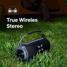 Fantastik Store Xenon Smart Bluetooth Hoparlör Rgb Taşınabilir Kablosuz Tws Stereo Boombox (Siyah) X6701