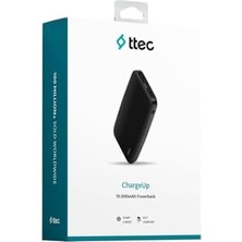 Fantastik Store Chargeup 10.000MAH 15W Taşınabilir Şarj Aleti/powerbank Siyah 2BB206