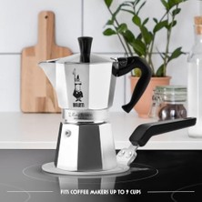 Fantastik Store - Indüksiyon Ocak Isı Difüzörü - 13CM - 1 Ila 9 Cups Aralığı Için Uygundur - Paslanmaz Çelik Gövde - Bakalit Sap - Halka Plaka - Adaptör Plakası