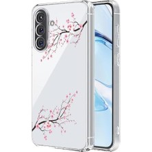 Fantastik Store Galaxy A34 Ile Uyumlu Yüksek Kalite Özel Tasarım Şeffaf Telefon Kılıfı SZR01