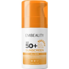 Fantastik Store Embeauty Tüm Cilt Tipleri Için Yüksek Korumalı Güneş Kremi SPF50+ 50 ml