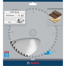 Fantastik Store Professional - Optiline Serisi Ahşap Için Daire Testere Bıçağı 210 * 30 mm 48 Diş