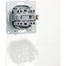 Fantastik Store Novella Gümüş Komütatör Mekanizma+Düğmekapakçabuk Bağlanti Çocuk Koruma