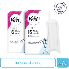 Fantastik Store Hipoalerjenik Bikini & Koltuk Altı Ağda Bandı, (2 x 16 Adet)
