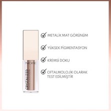 Fantastik Store Crystalized Eyeshadow Likit Metalik Göz Farı - 10 Sand Whisper
