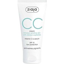 Fantastik Store Ziaja cc Krem Tahriş Olmuş Hassas Cilt Spf 10 50 ml