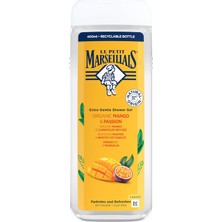Fantastik Store , Lpm Organik Mango ve Çarkıfelek Meyvesi 400ML Duş Jeli, Beyaz ve Sarı