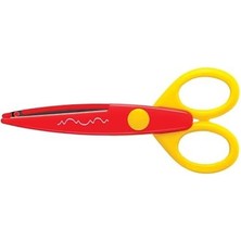 Fantastik Store Kr-53 Dalga Şekilli MAKAS,138 mm Lacivert