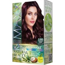 Fantastik Store Natural Beauty Amonyaksız Set Saç Boyası 3.66 Patlıcan Moru