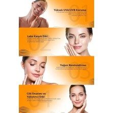 Fantastik Store Leke Karşıtı Aydınlatıcı ve Nemlendirici Yüksek Koruyucu Spf+50 Yüz ve Vücut Güneş Kremi 50 ml