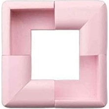 Fantastik Store - Kauçuk Köşe Koruyucu - Pembe 4 Adet