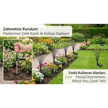 Fantastik Store Güneş Enerjili Ateş Böceği Bahçe Aydınlatması, IP65 Su Geçirmez Dış Mekan Dekoratif Solar Lamba, 2 Modlu (Sabit/yanıp Sönen), Otomatik Sensörlü Çim, Veranda ve Peyzaj Işığı
