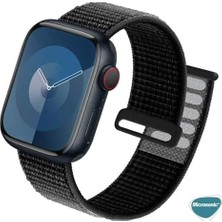 Fantastik Store Apple Watch Se 3 40MM Hasırlı Için Kordon Woven Lacivert