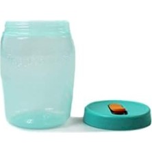 Fantastik Store Evrensel 550 ml Açık Turkuaz Hazne, Açıklıklı Stok Kabı