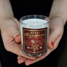 Fantastik Store Charm Lab Candle – Yılbaşı Hediyesi, Kar Tanesi, Ahşap ve Baharatlı Sandal Kokulu, Doğal Bio Balmum, 135 G Kokulu Mum, 40 Saat Yanma Süresi, Lüks Kutulu, Kadın ve Erkek Için Şık Yılbaşı Hediyesi