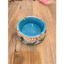 Fantastik Store Patara Antik Kent Dekoratif Küllük, Turkuaz ve Turuncu Renkli, Seramik, El Yapımı, Tarihi Tema