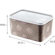 Fantastik Store No Frost Saklama Kabı 2600 ml Bej