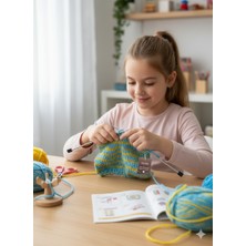 Sultan Kısa Titanyum Örgü Şişi 25 cm - Çocuk Örgü Şişi