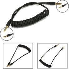 Fantastik Store Spiralli Aux 3.5mm Kulaklık Ses Aktarma Kablosu
