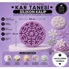 Dr Paste Kar Tanesi Silikon Kalıp