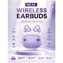 Ne-9s Kulaktan Düşmeyen Küpe Tasarımlı Bluetooth Kulaklık