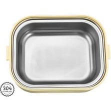 Fantastik Store Yeni Nesil Sefer Tası Lunch Box Beslenmez Kabı Paslanmaz Çelik 1300 ml