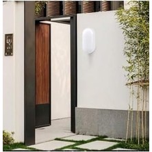 Fantastik Store Balkon Lambası Teras Lambası  15W Beyaz Duvar Lambası Beyaz Işık Banyo Lambası Tavan Lambası (Beyaz)