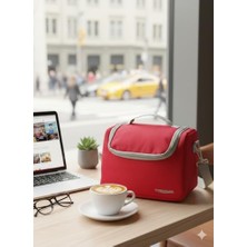 Fantastik Store Termos Çanta Isı Yalıtımlı Öğle Yemeği ve Piknik Çantası Kırmızı, Plaj-Çantası
