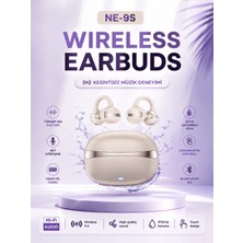 Ne-9s Kulaktan Düşmeyen Küpe Tasarımlı Bluetooth Kulaklık