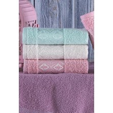 Fantastik Store Aura | 12'li 30X50 cm El ve Yüz Havlu Seti | Mutfak Havlusu Renkli