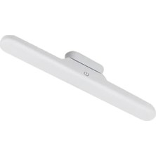 Fantastik Store Martı Cabınet Şarjlı Kolay Taşınabilir Mıknatıslı LED Işık Kablosuz Kademeli 3 Renk Aplik
