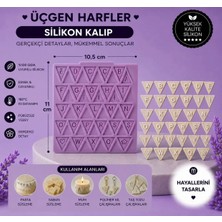 Dr-Paste Üçgen Harfler Silikon Kalıp