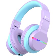 Iclever BTH12 Çocuk Bluetooth Kulaklık -Mor