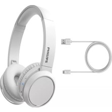 Philips TAH4205 Kablosuz Kulak Üstü Kulaklık (Mikrofonlu) Bey
