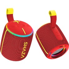 Shaza 8W Rgb Bluetooth Taşınabilir Hoparlör/s-K