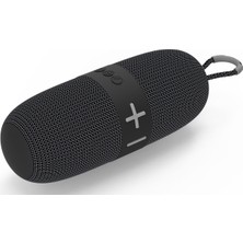 Shaza Taşınabilir Bluetooth Hoparlör 8W*2 Ses Çıkışı Gri