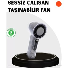 Nemere İthalat Kompakt Dijital Ekranlı Fan | 100 Seviye Hız + Sessiz Çalışma Nemere Ithalat