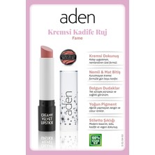 Colezium Aden Creamy Velvet Lipstick - Kremsi Kadife Ruj 03 Fame(Gül Beji)