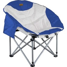Madfox Katlanır Kamp Piknik Sandalyesi - Moonchair Deluxe - Siyah/gri - 547212